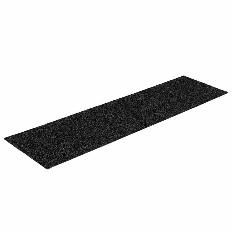 Vidaxx selbstklebende Stufenmatten 30 Stück 76x20 cm schwarz rechteckig