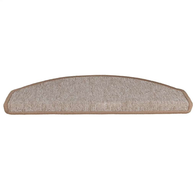 Vidaxx Stufenmatten 30 St. 65x24x4 cm hellbraun halbrund groß