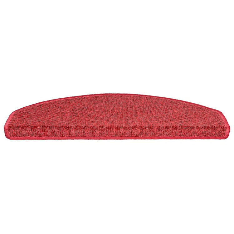 Vidaxx Stufenmatten 30 St. 65x24x4 cm rot halbrund groß