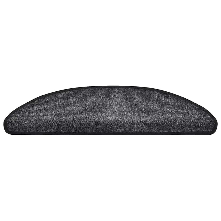Vidaxx Stufenmatten 20 St. 56x17x3 cm anthrazit halbrund