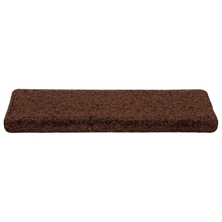 Vidaxx Stufenmatten 20 Stück 65x21x4 cm braun rechteckiger Rand