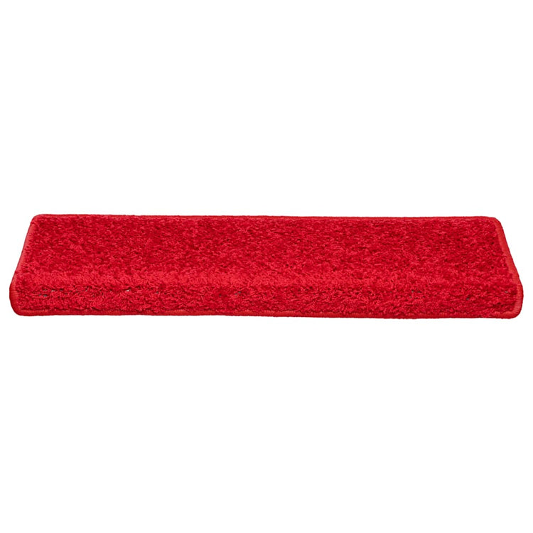 Vidaxx Stufenmatten 20 St. 65x21x4 cm rot rechteckiger Rand