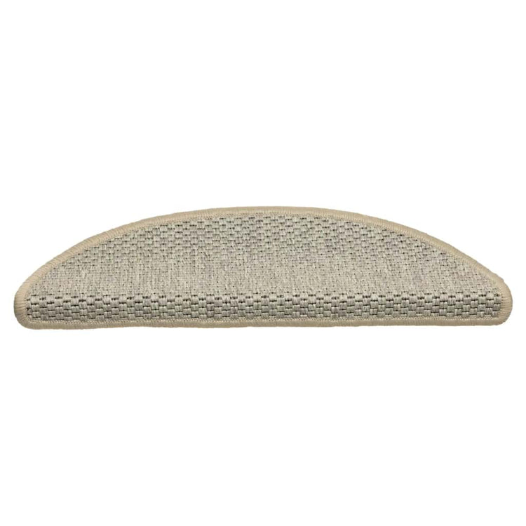 VidaXL Stufenmatten selbstklebend Sisaloptik 30 Stk. 56x17x3 cm Hellgrün