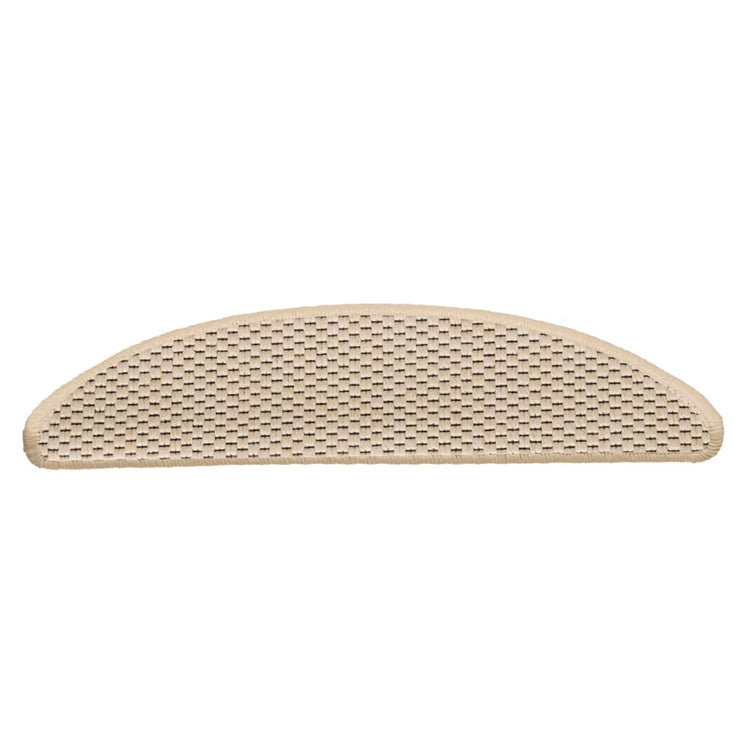 VidaXL Stufenmatten selbstklebend Sisaloptik 30 Stk. 56x17x3 cm Berber
