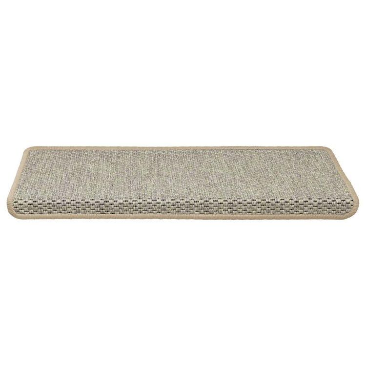 VidaXL Stufenmatten selbstklebend Sisaloptik 30 Stk. 65x21x4 cm Grün