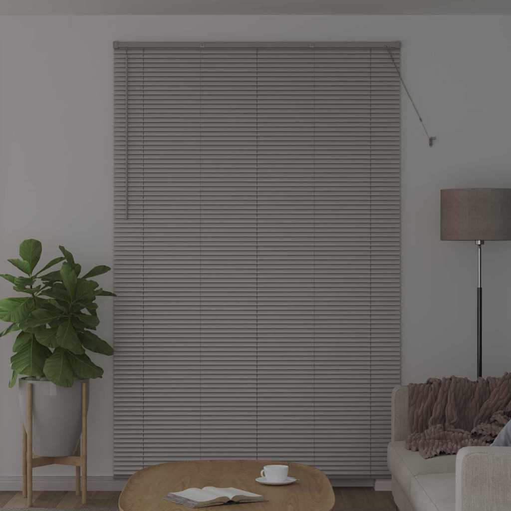 Vidaxx Jalousien Silber 220 x 145 cm Aluminium