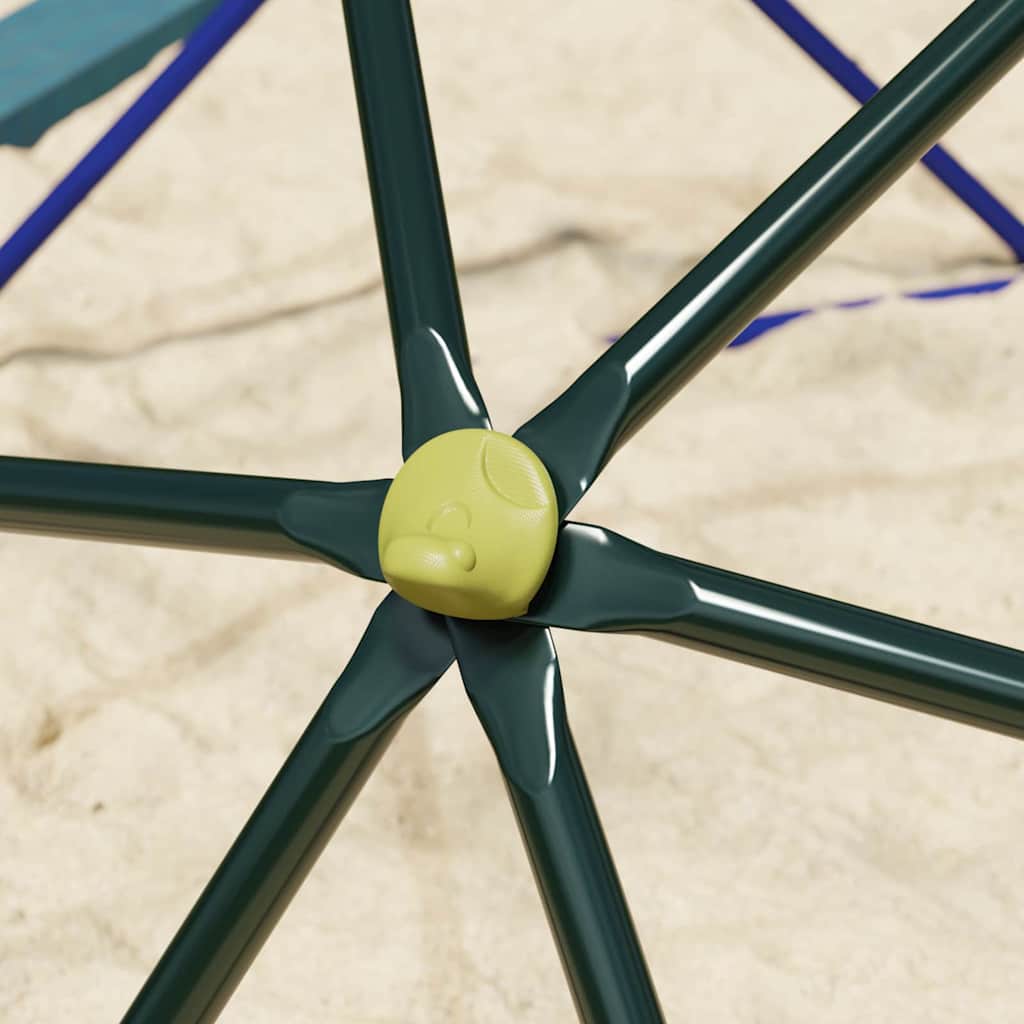 VidaXL Kletterkuppel aus blauem Stahl