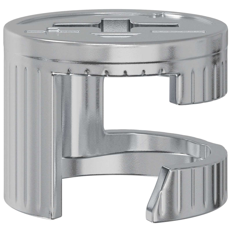 Vidaxl Nockensicherungsmuttern 2 Stück Silber 15 x 11,5 mm Stahl