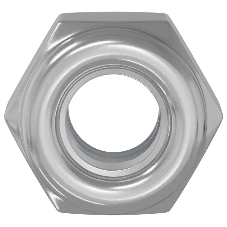 Vidaxxl Mutter 9574 Stk. Silber M6 x 10 mm Eisen