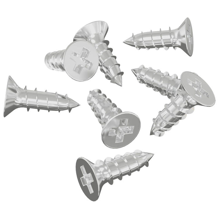 Vidaxx Spiegelhalterung 2 Stück Nickel 35 x 30 x 8,3 mm Stahl