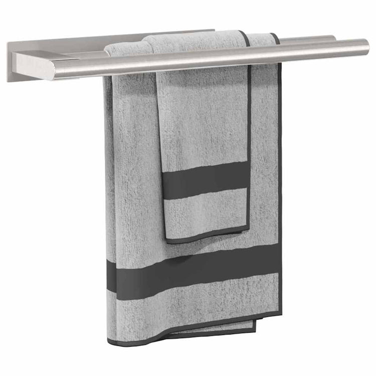 Vidaxx Handtuchhalter Silber 40 x 9 x 4 cm Edelstahl