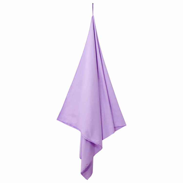 Vidaxx Sporthandtücher 2 Stk. Lila 180 x 90 cm Polyester und Polyamid