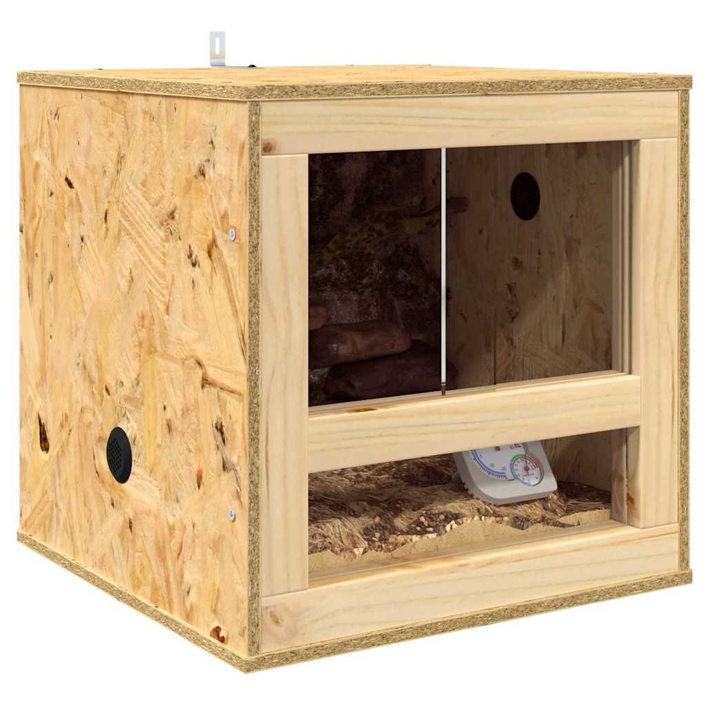 Vidaxl Terrarium braun 40 x 40 x 40 cm OSB