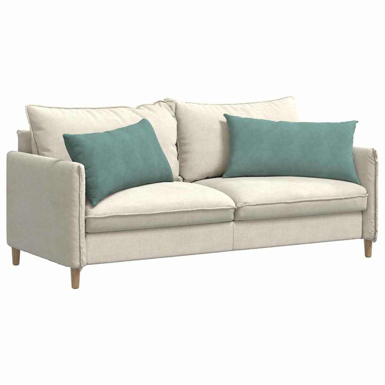 VidaXL Sofakissen 2 Stück Seegrün 80 x 40 cm Cordstoff