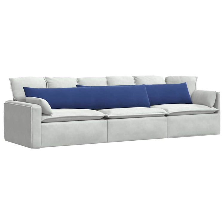VidaXL Sofakissen, 2 Stück, Polizeiblau, 200 x 40 cm Cordstoff