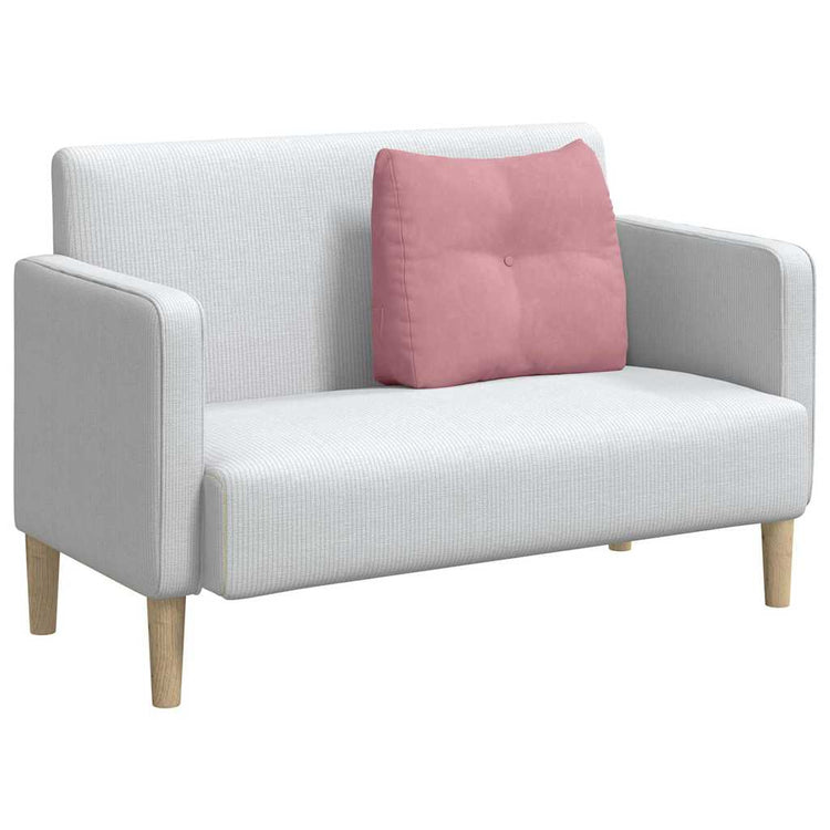 Vidaxx Rückenkissen rosa 60 x 24 x 50 cm Samt
