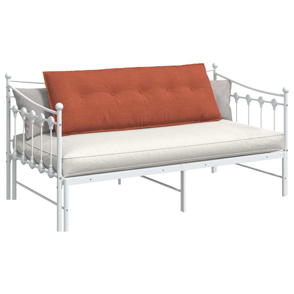 Vidaxx Rückenkissen rot-orange 140 x 50 cm Cordstoff