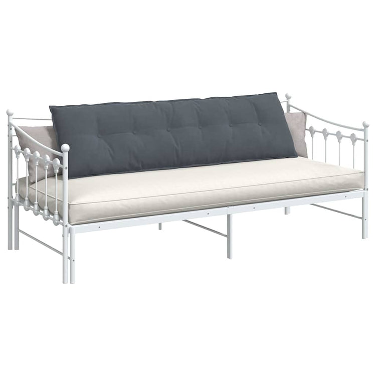 Vidaxx Rückenkissen dunkelgrau 180 x 50 cm Cordstoff