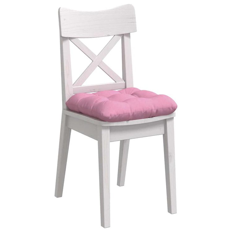 VidaXL Sitzkissen 4 Stück rosa 45 x 45 x 12 cm Stoff