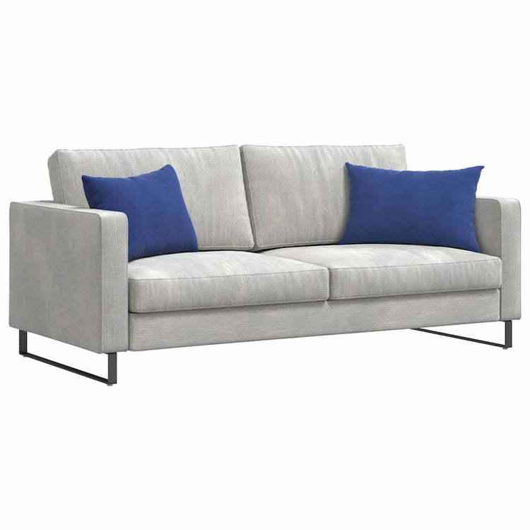 VidaXL Sofakissen, 2 Stück, Polizeiblau, 60 x 40 cm Cordstoff