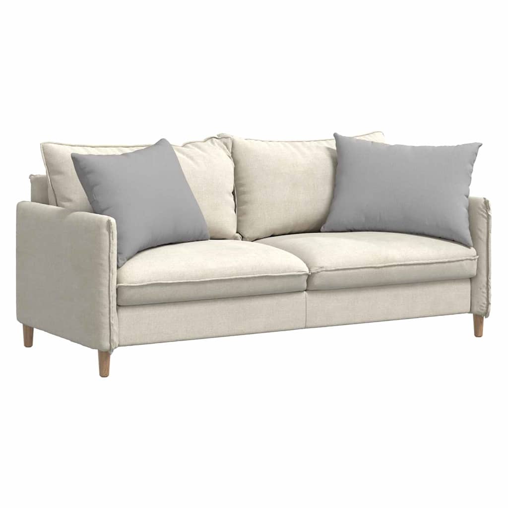 VidaXL Sofakissen 2 Stk. Wolkengrau 70 x 50 cm Stoff