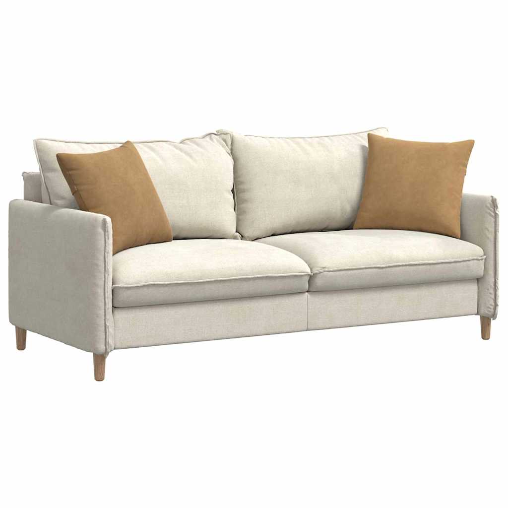 VidaXL Sofakissen 2 Stück braun 45 x 45 cm Cordstoff