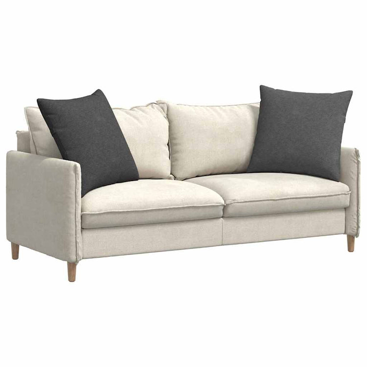VidaXL Sofakissen 2 Stück dunkelgrau 60 x 60 cm Cordstoff