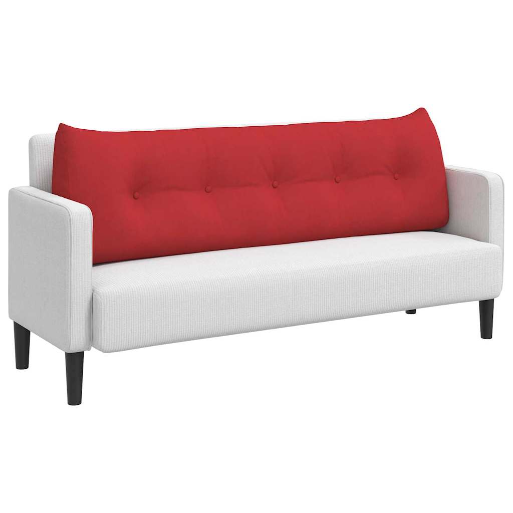 Vidaxx Rückenkissen rot 160 x 24 x 50 cm Stoff
