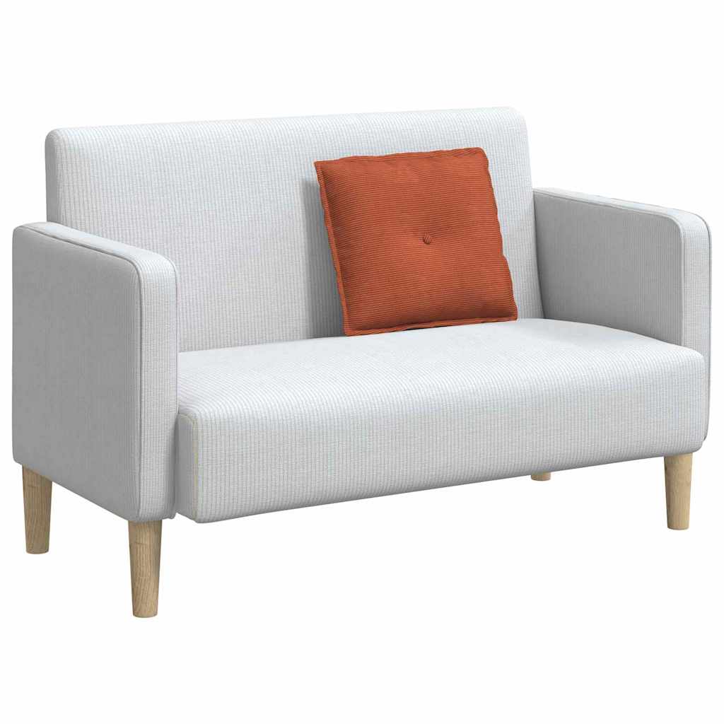 Vidaxx Rückenkissen rot-orange 50 x 45 cm Cordstoff