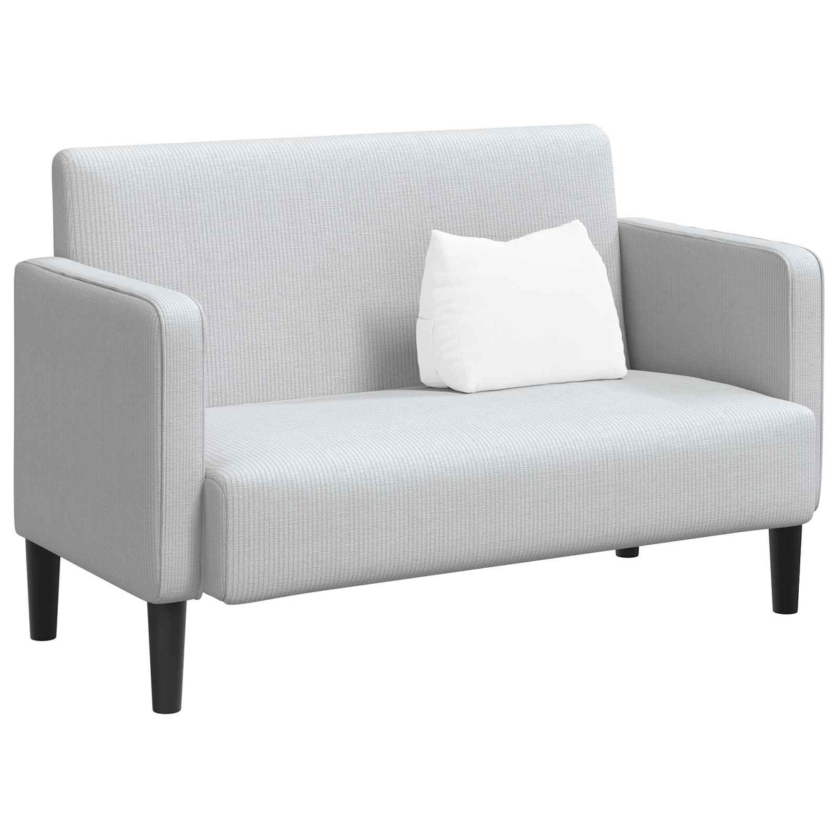 VidaXL Rückenkissen weiß 45 x 20 x 35 cm Stoff