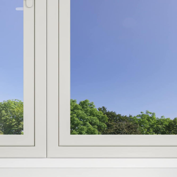 Vidaxx statisch reflektierende Solarfensterfolie Silber 60 x 2000 cm PVC