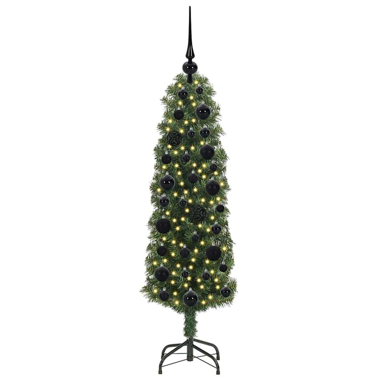 Vidaxx künstlicher Weihnachtsbaum grün 120 cm PVC und Stahl und Kunststoff