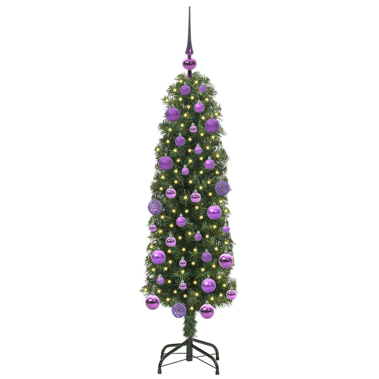 Vidaxx künstlicher Weihnachtsbaum grün 120 cm PVC und Stahl und Kunststoff