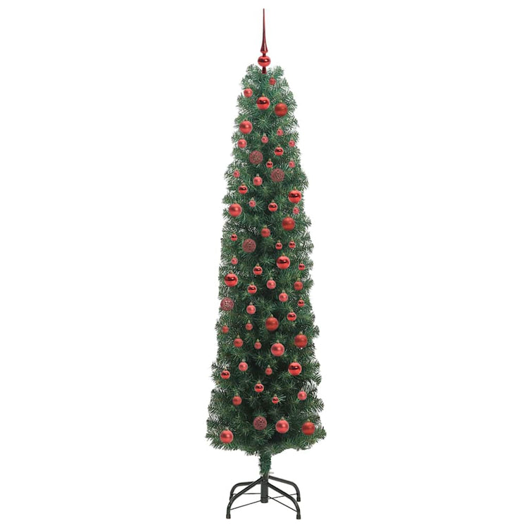 Vidaxx künstlicher Weihnachtsbaum grün 180 cm PVC und Stahl und Kunststoff