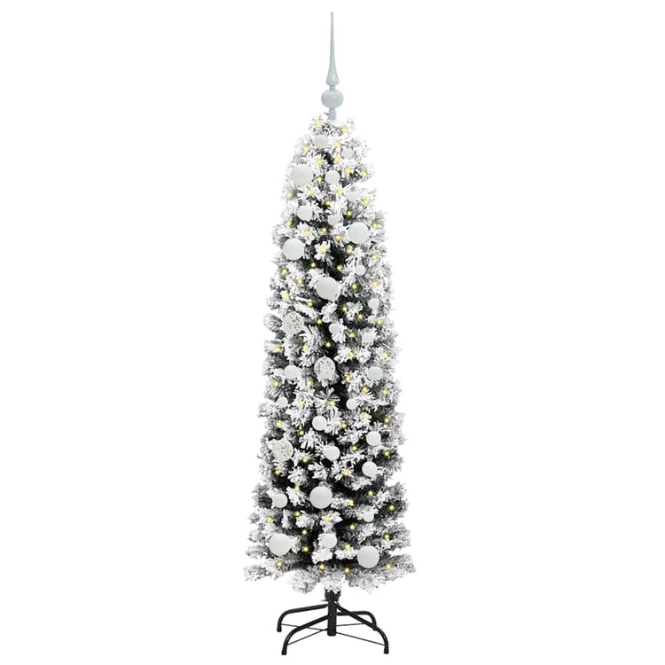 Vidaxx künstlicher Weihnachtsbaum grün 150 cm PVC und Stahl und Kunststoff