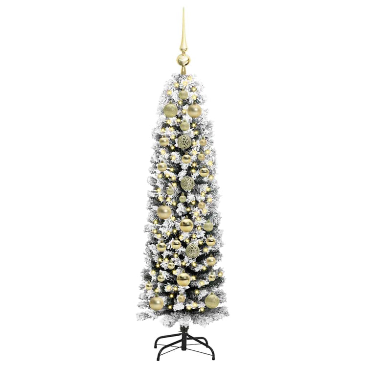 Vidaxx künstlicher Weihnachtsbaum grün 150 cm PVC und Stahl und Kunststoff