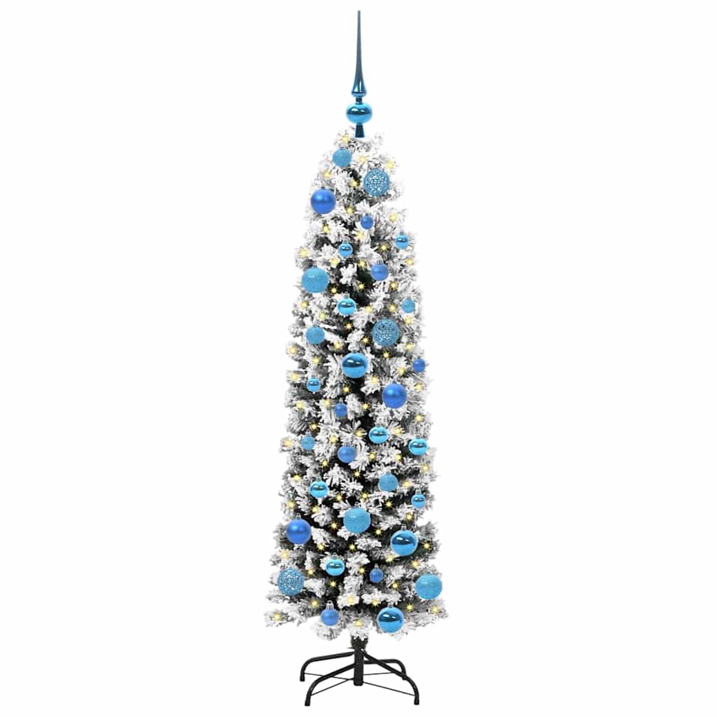 Vidaxx künstlicher Weihnachtsbaum grün 150 cm PVC und Stahl und Kunststoff