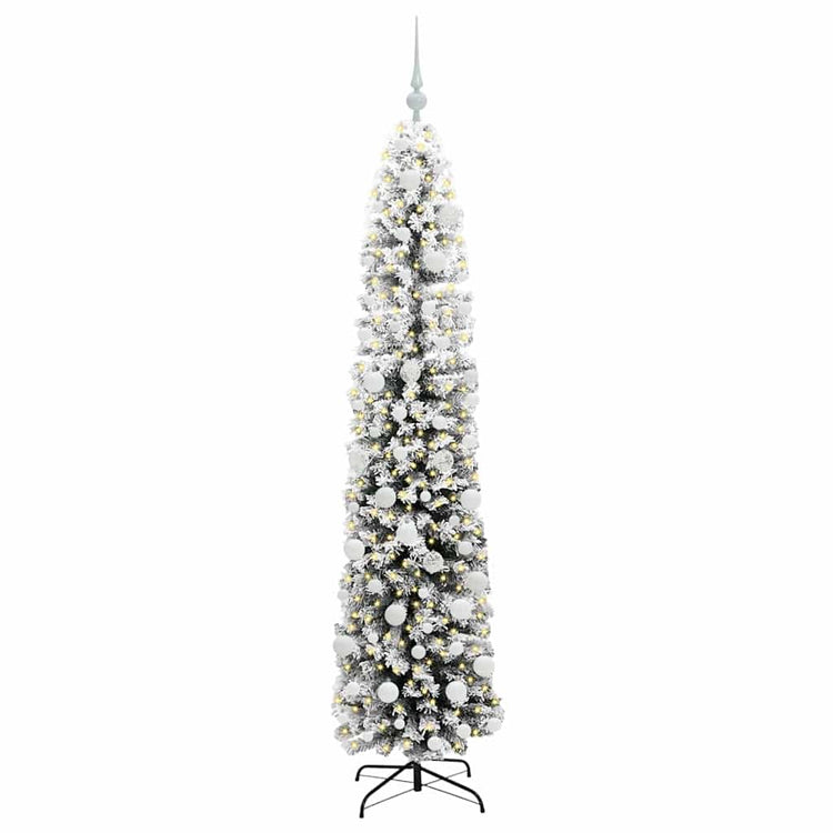 Vidaxx künstlicher Weihnachtsbaum grün 180 cm PVC und Stahl und Kunststoff