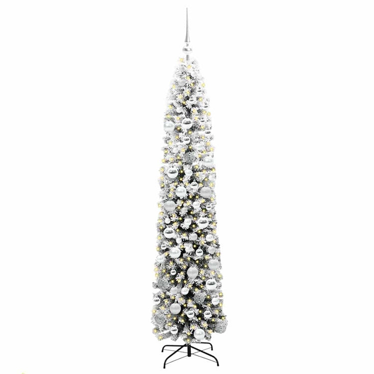 Vidaxx künstlicher Weihnachtsbaum grün 180 cm PVC und Stahl und Kunststoff