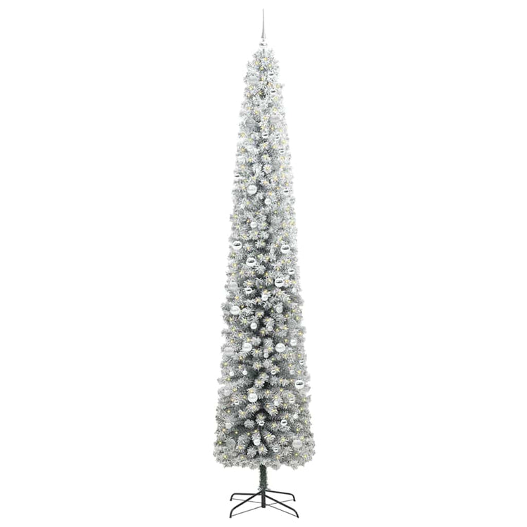 Vidaxx künstlicher Weihnachtsbaum grün 300 cm PVC und Stahl und Kunststoff