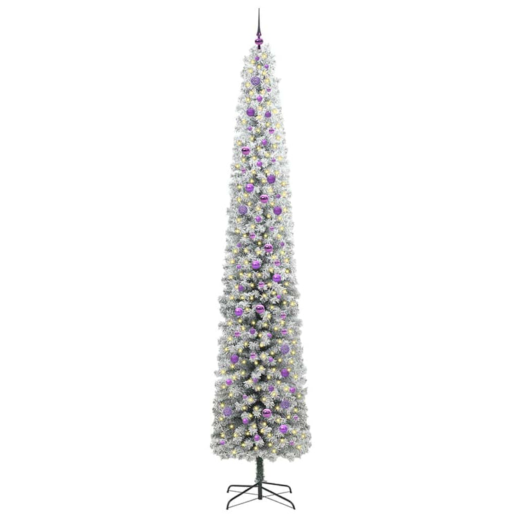Vidaxx künstlicher Weihnachtsbaum grün 300 cm PVC und Stahl und Kunststoff