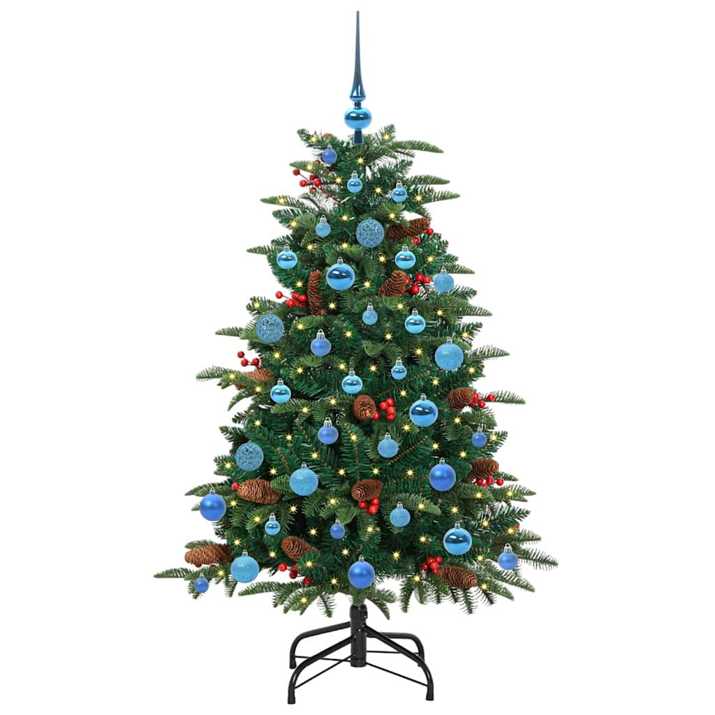 Vidaxx künstlicher Weihnachtsbaum grün 150 cm PVC und Metall und Kunststoff