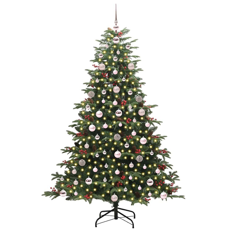 Vidaxx künstlicher Weihnachtsbaum grün 180 cm PVC und Metall und Kunststoff