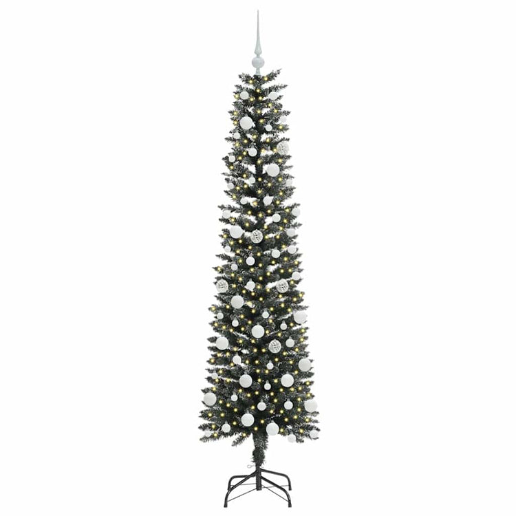 Künstlicher Weihnachtsbaum von Vidaxx mit 300 LEDs, grün, 180 cm, PVC und Kunststoff und Stahl