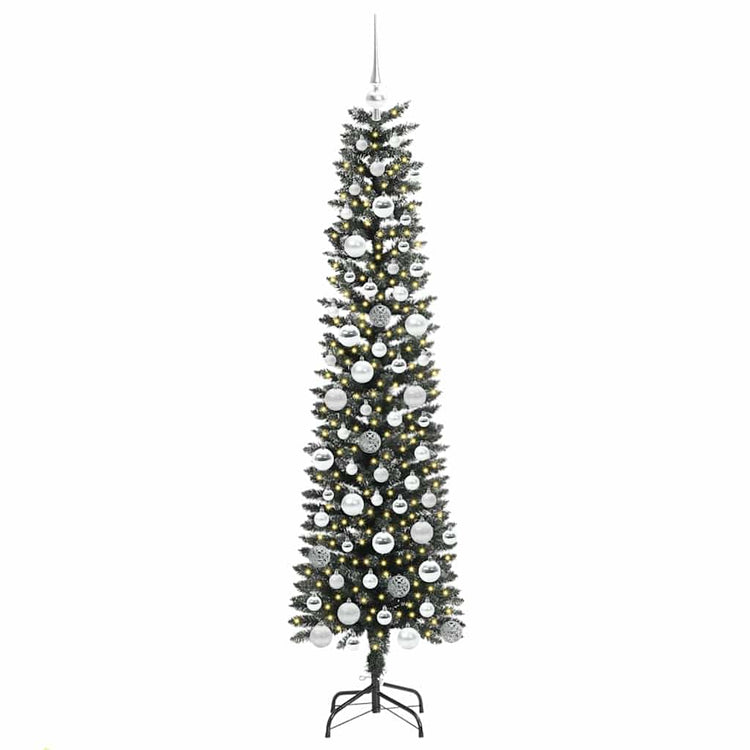Künstlicher Weihnachtsbaum von Vidaxx mit 300 LEDs, grün, 180 cm, PVC und Kunststoff und Stahl
