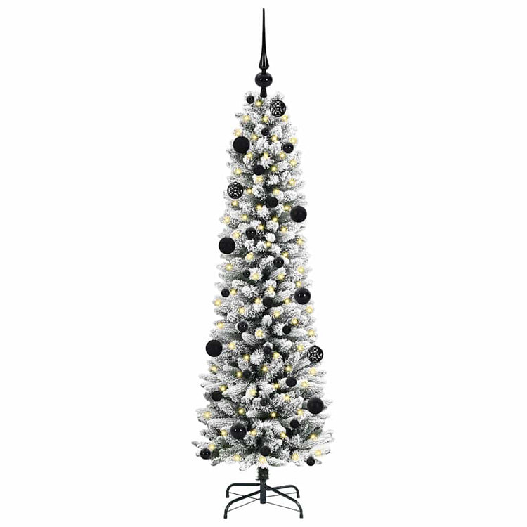 Künstlicher Weihnachtsbaum von Vidaxx mit 150 LEDs, weiß, 150 cm, PVC und Metall und Kunststoff