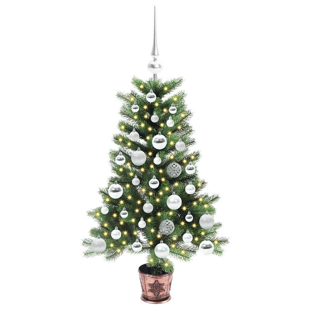 VidaXL Weihnachtsbaum mit 150 LEDs mit Standard grün 90 cm PE