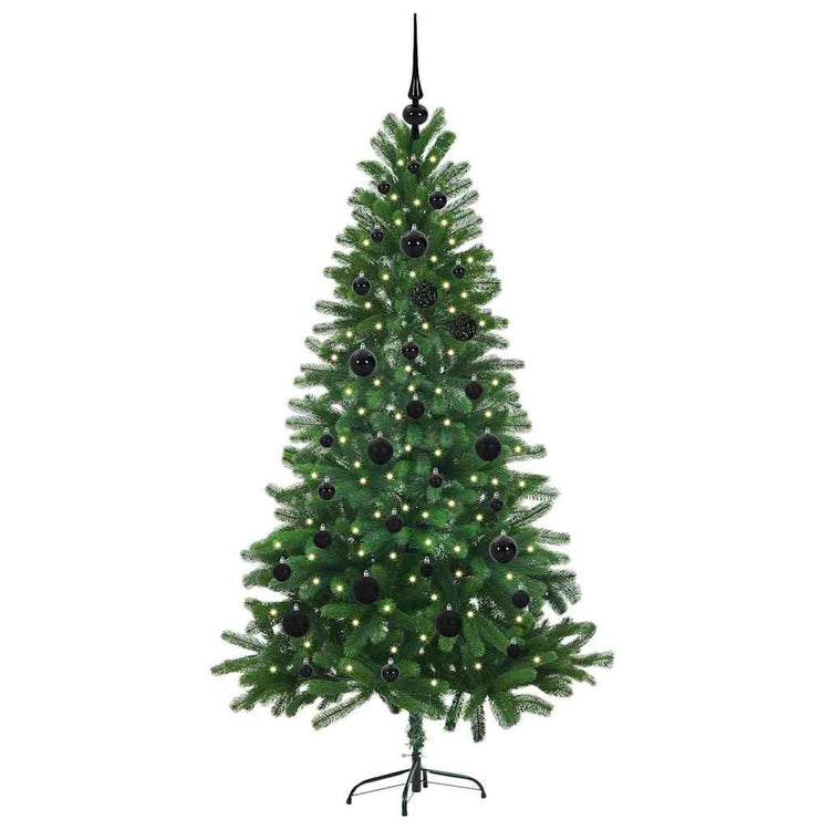 VidaXL Weihnachtsbaum mit 150 LEDs mit Standard-Grün 150 cm PE