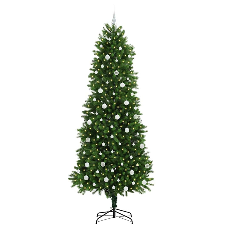 VidaXL Weihnachtsbaum mit 300 LEDs mit Standard grün 240 cm PE