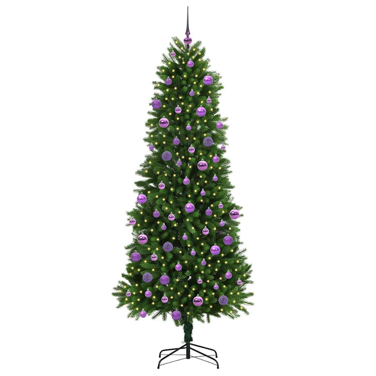 VidaXL Weihnachtsbaum mit 300 LEDs mit Standard grün 240 cm PE